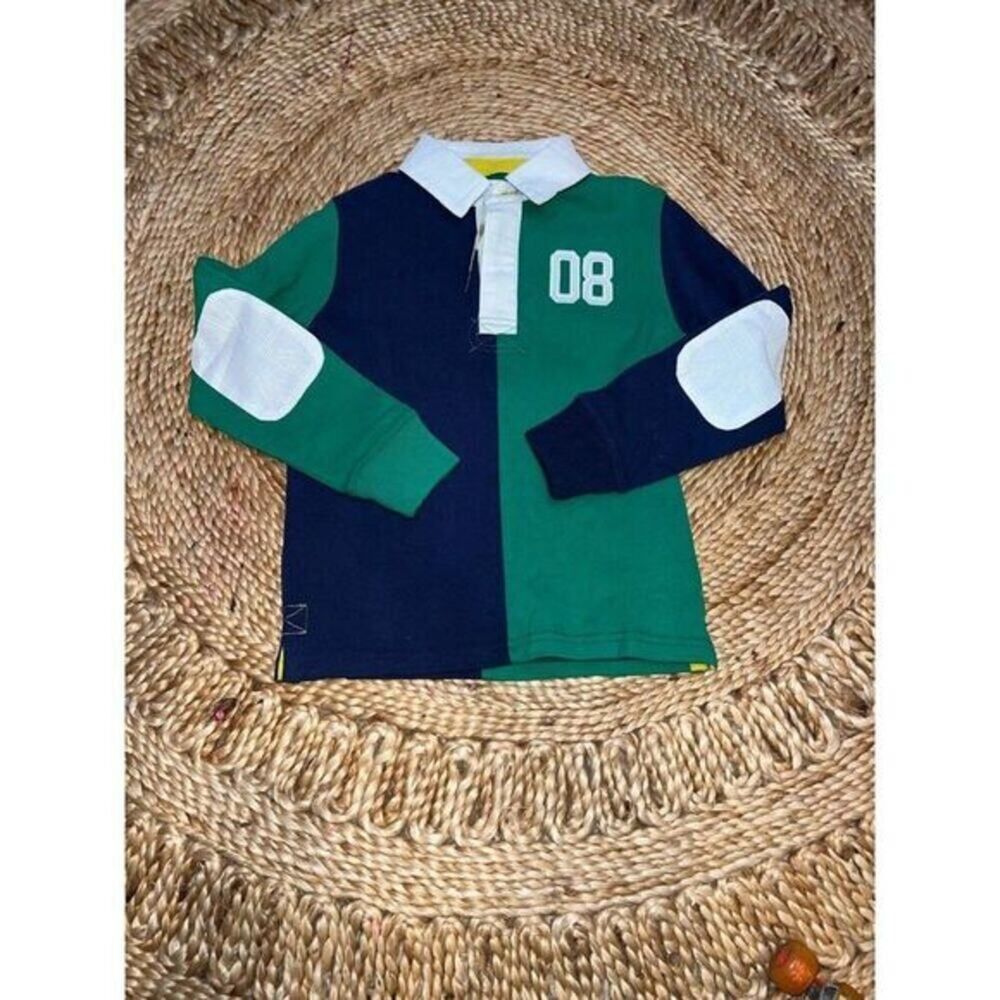 Boden Color Block Polo Shirt - Size 7/8 Boden Polo Shirt